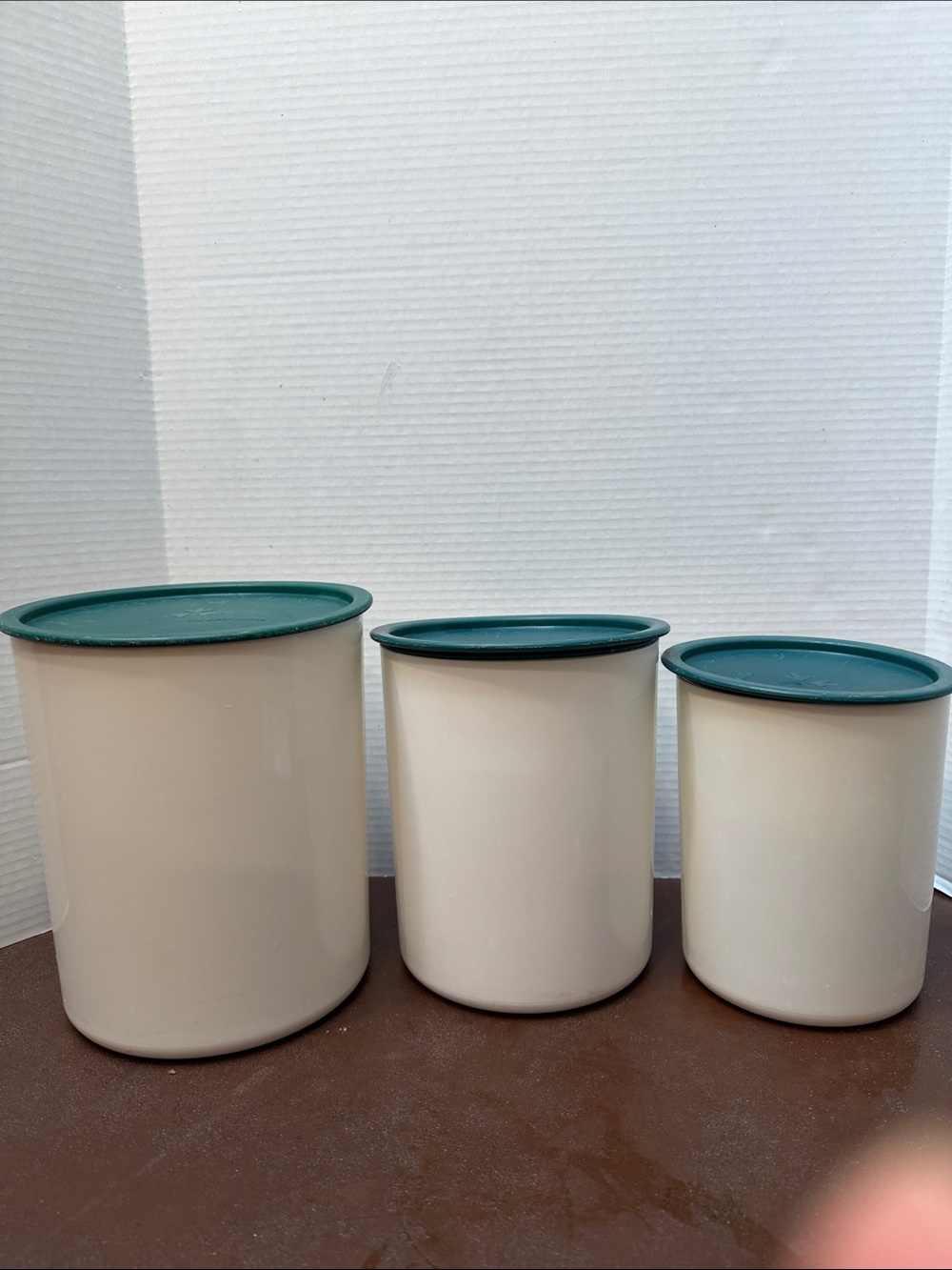 Tupperware 3 Canisters